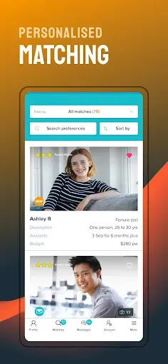 Скриншот 2 — Flatmate Finders Australia