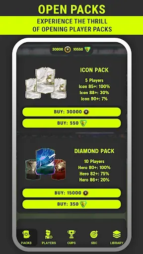 Скриншот 1 — FC Pack Opener 26