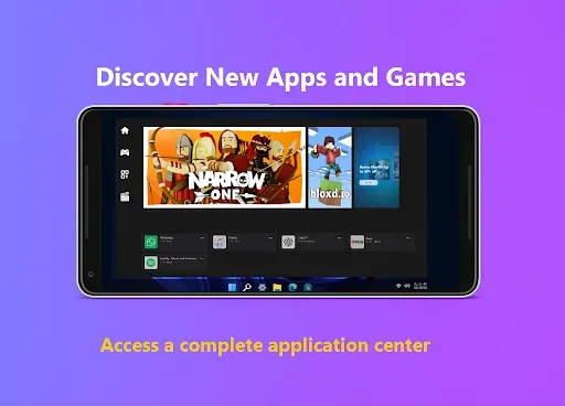 Скриншот 1 — Mobile Desktop Simulator