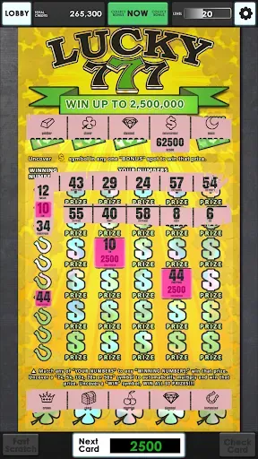 Скриншот 2 — Lucky Lottery Scratchers