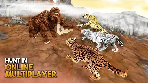 Скриншот 1 — Animal Sim Online: Big Cats 3D