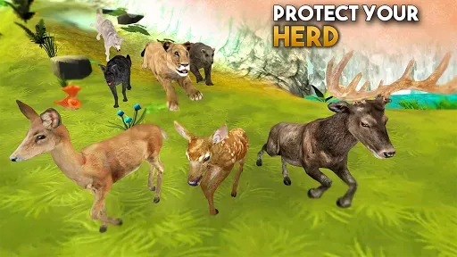 Скриншот 2 — Animal Sim Online: Big Cats 3D