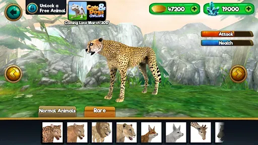 Скриншот 6 — Animal Sim Online: Big Cats 3D