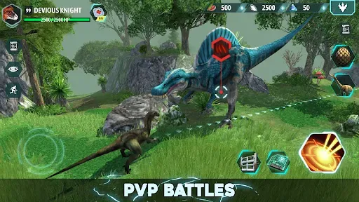 Скриншот 4 — Dino Tamers - Jurassic MMO