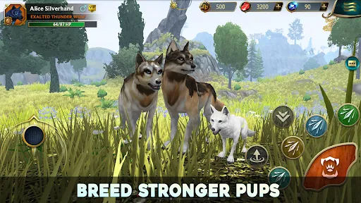 Скриншот 1 — Wolf Tales - Wild Animal Sim