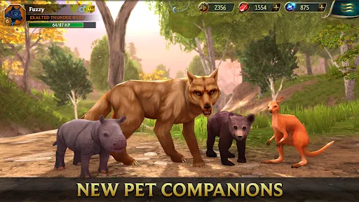 Скриншот 2 — Wolf Tales - Wild Animal Sim