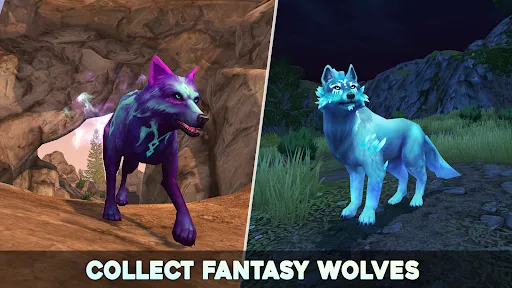 Скриншот 3 — Wolf Tales - Wild Animal Sim