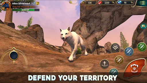 Скриншот 5 — Wolf Tales - Wild Animal Sim