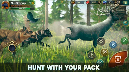 Скриншот 7 — Wolf Tales - Wild Animal Sim