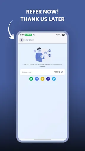 Скриншот 6 — Mobile Recharge Commission App