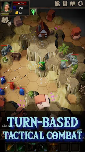 Скриншот 2 — All Who Wander - Roguelike RPG