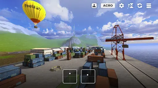Скриншот 3 — FeelFPV Drone FPV Simulator