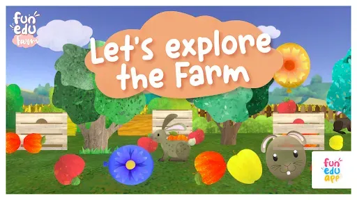 Скриншот 1 — FunEduFarm - for 1-5 year olds