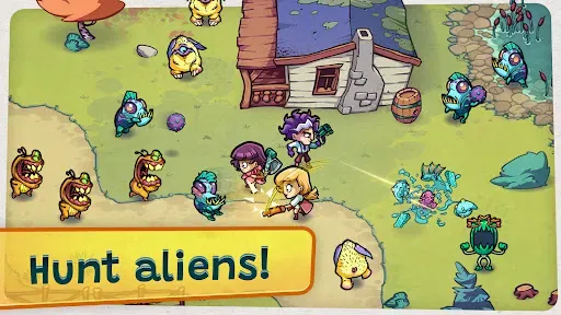 Скриншот 1 — Alien Food Invasion