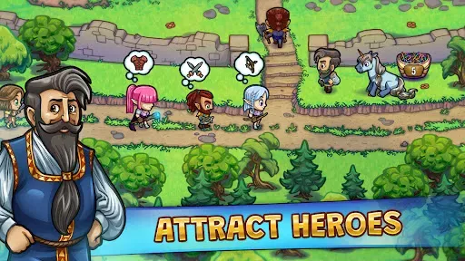 Скриншот 1 — Hero Park: Shops & Dungeons