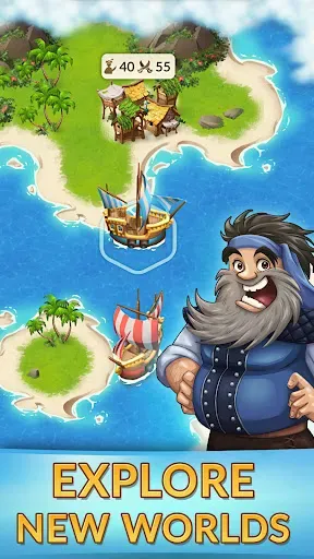 Скриншот 5 — Puzzle Colony: Pirate Match‑3