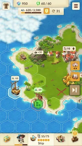 Скриншот 7 — Puzzle Colony: Pirate Match‑3