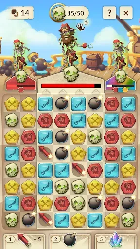 Скриншот 8 — Puzzle Colony: Pirate Match‑3
