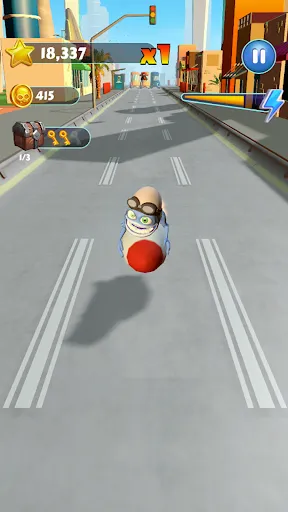 Скриншот 3 — Crazy Frog Runner Ding Dash