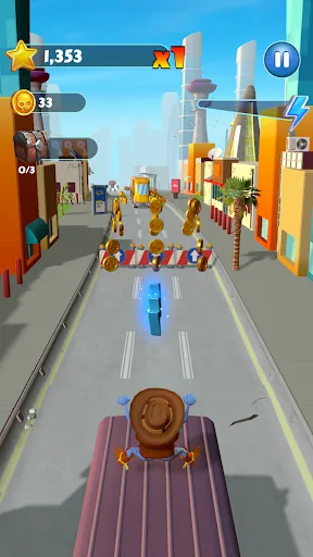 Скриншот 4 — Crazy Frog Runner Ding Dash