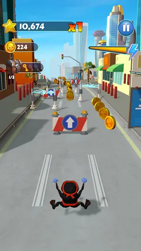 Скриншот 6 — Crazy Frog Runner Ding Dash