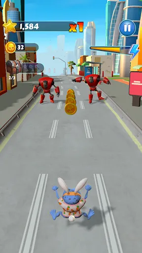 Скриншот 8 — Crazy Frog Runner Ding Dash