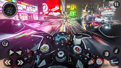 Скриншот 2 — Open World City Bike Driving