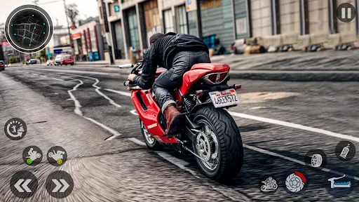 Скриншот 5 — Open World City Bike Driving