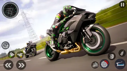 Скриншот 6 — Open World City Bike Driving