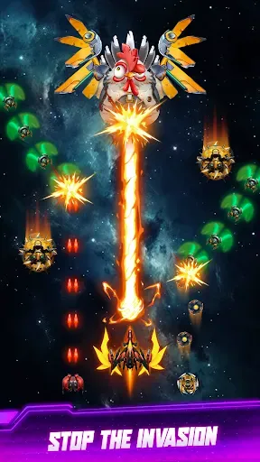 Скриншот 1 — Universe Invader 2: Alien War