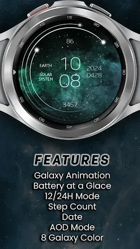 Скриншот 2 — Galaxy Watch Face