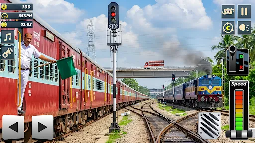 Скриншот 4 — Railway Journey: Indian Train