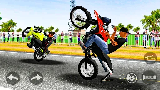 Скриншот 1 — Moto Wheelie Online 3D