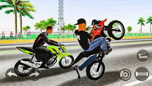 Скриншот 2 — Moto Wheelie Online 3D