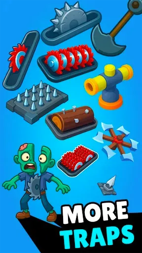 Скриншот 2 — Rooftop Survival — Zombie TD