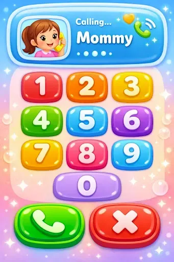 Скриншот 2 — Baby Phone - Kids Mobile Games