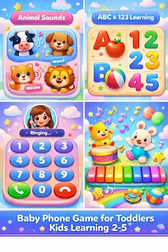 Скриншот 7 — Baby Phone - Kids Mobile Games