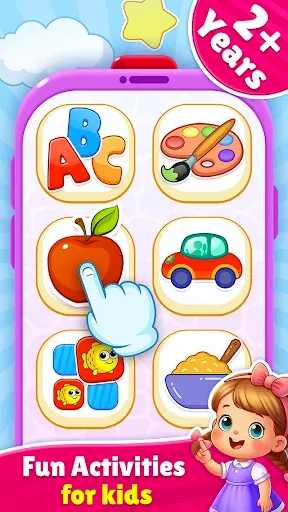 Скриншот 1 — Kids Phone - Baby Games