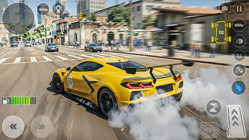 Скриншот 5 — Car Driving City Drifting Game