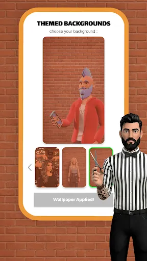 Скриншот 2 — Barber Salon Launcher