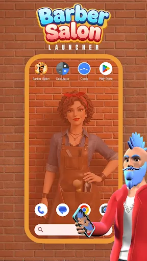 Скриншот 6 — Barber Salon Launcher