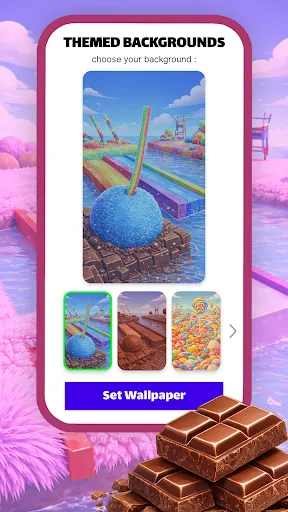 Скриншот 2 — Candy Race Launcher