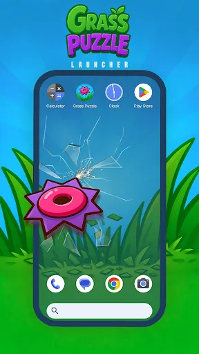 Скриншот 6 — Grass Puzzle Launcher