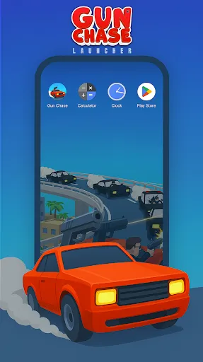 Скриншот 1 — Gun Chase Launcher