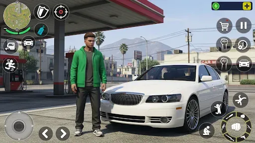 Скриншот 4 — Gangster Car Driving Simulator