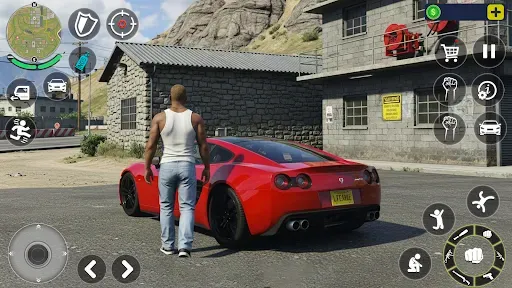 Скриншот 6 — Gangster Car Driving Simulator