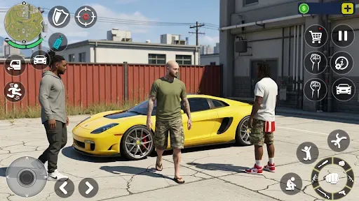 Скриншот 7 — Gangster Car Driving Simulator