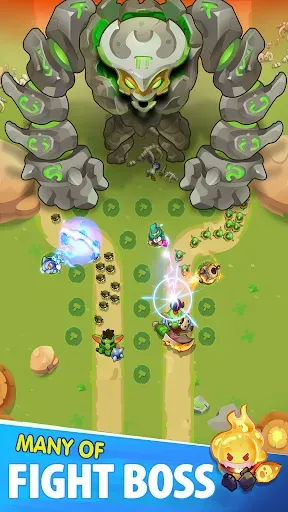 Скриншот 3 — Raid Royal: Tower Defense