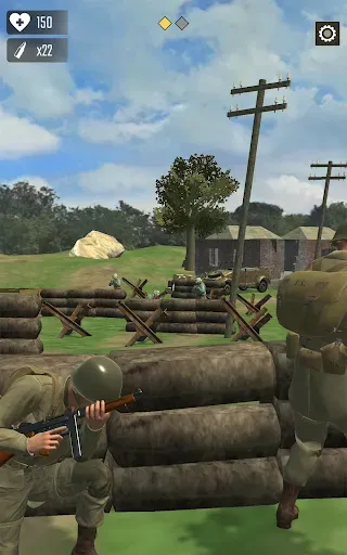 Скриншот 4 — Frontline Heroes: Военные игры