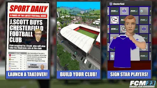 Скриншот 3 — Football Club Management 2023